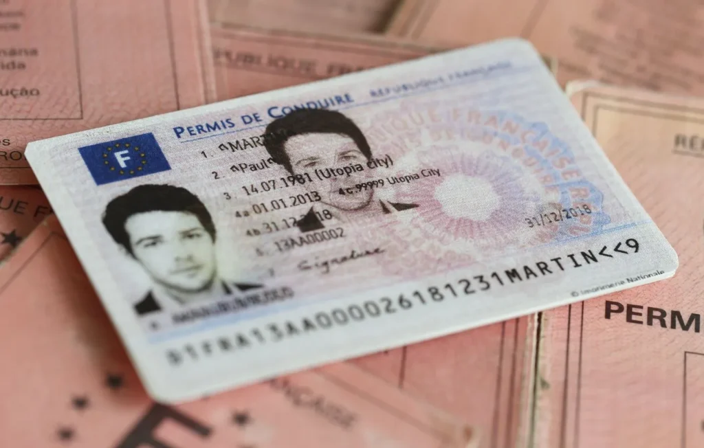 Acheter un permis de conduire vérifié.